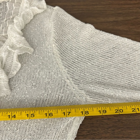 ❤️ Jane & John Bell Sleeve Ruffled Blouse XL - Picture 8 of 10